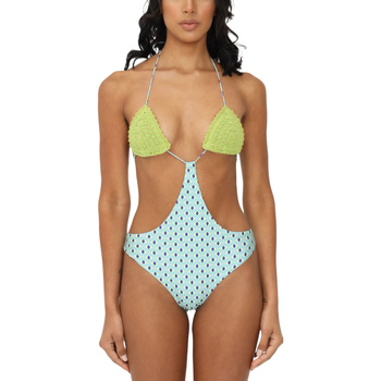 Υφασμάτινα Γυναίκα Μαγιώ / shorts για την παραλία Me Fui M22-0352X1 Green