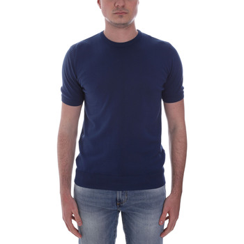 Υφασμάτινα Άνδρας T-shirts & Μπλούζες Borgoni Milano 800 BERLINO Μπλέ