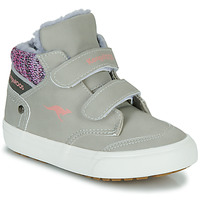 Παπούτσια Κορίτσι Ψηλά Sneakers Kangaroos KAVU PRIMO Grey / Ροζ