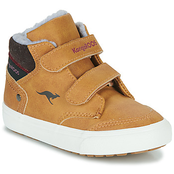 Παπούτσια Αγόρι Ψηλά Sneakers Kangaroos KAVU PRIMO Cognac