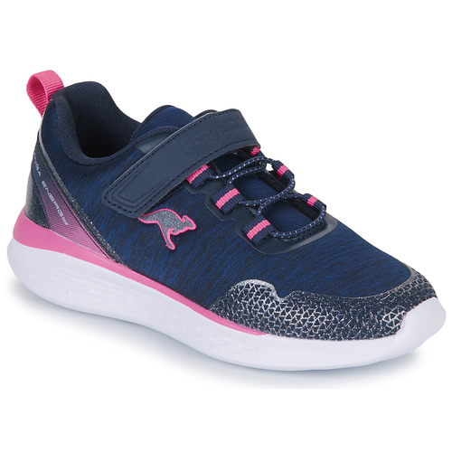 Παπούτσια Κορίτσι Χαμηλά Sneakers Kangaroos KQ-FLEET II EV Marine / Ροζ