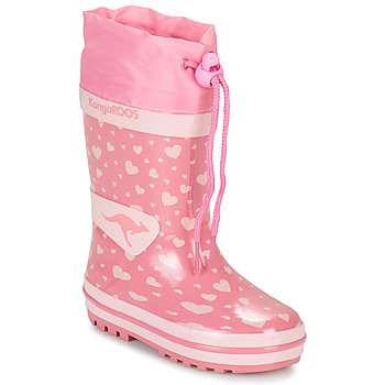 Παπούτσια Κορίτσι Μπότες βροχής Kangaroos K-Rain Ροζ