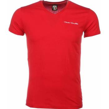 Υφασμάτινα Άνδρας T-shirt με κοντά μανίκια David Copper 6694344 Red