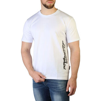 Υφασμάτινα Άνδρας T-shirt με κοντά μανίκια Lamborghini - b3xvb7b5 Άσπρο