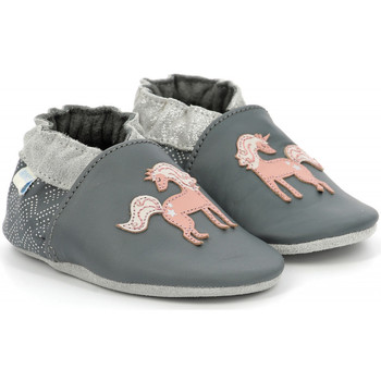 Παπούτσια Κορίτσι Σοσονάκια μωρού Robeez Sweetunicorn Grey