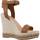 Παπούτσια Γυναίκα Σανδάλια / Πέδιλα Tommy Hilfiger ELEVATED SIGNATURE WEDGE Brown