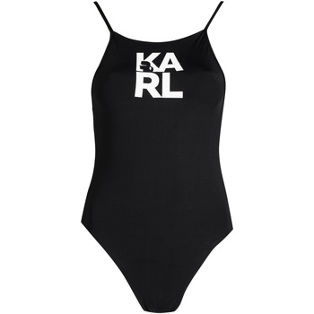Υφασμάτινα Γυναίκα Μαγιώ / shorts για την παραλία Karl Lagerfeld  Black