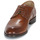 Παπούτσια Άνδρας Derby Pellet CHRISTIAN Veau / Brossé / Cognac