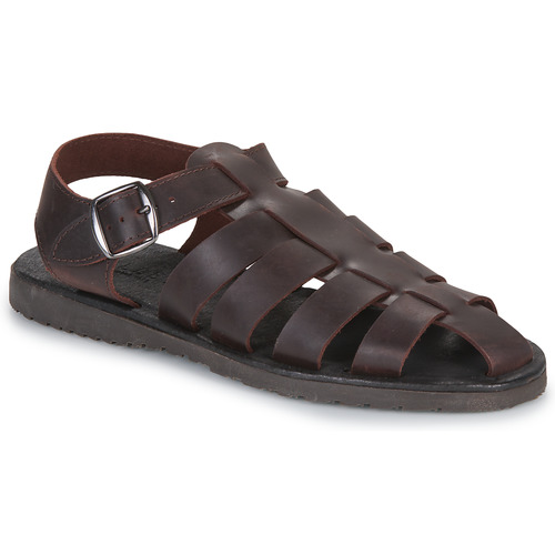 Παπούτσια Άνδρας Σανδάλια / Πέδιλα Pellet DENIS Veau / Brown
