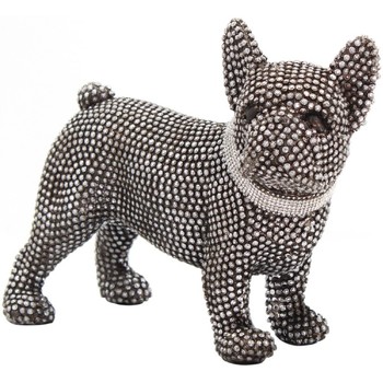 Σπίτι Αγαλματίδια και  Signes Grimalt Σχήμα Γαλλικό Σκυλί Μπουλντόγκ Silver