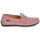 Παπούτσια Άνδρας Μοκασσίνια Pellet CADOR Velours / Ροζ