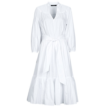 Υφασμάτινα Γυναίκα Μακριά Φορέματα Lauren Ralph Lauren VRATESKA Άσπρο