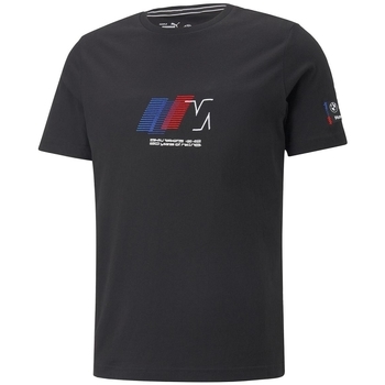 Υφασμάτινα Άνδρας T-shirts & Μπλούζες Puma FD BMW MMS STM GRF TEE Black