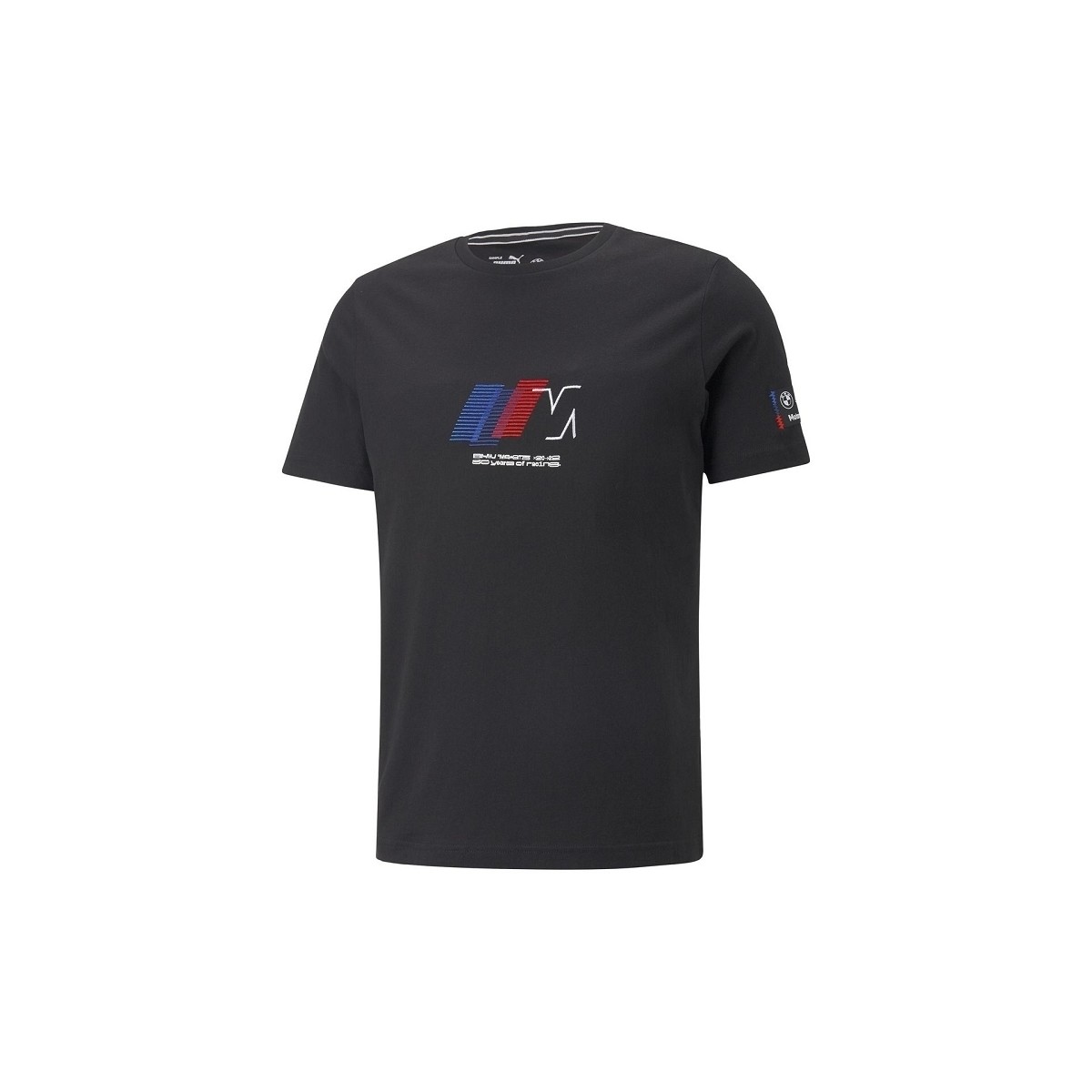 Υφασμάτινα Άνδρας T-shirts & Μπλούζες Puma FD BMW MMS STM GRF TEE Black