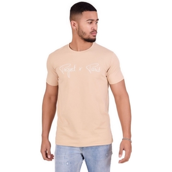 Υφασμάτινα Άνδρας T-shirts & Μπλούζες Project X Paris 1910076 Beige