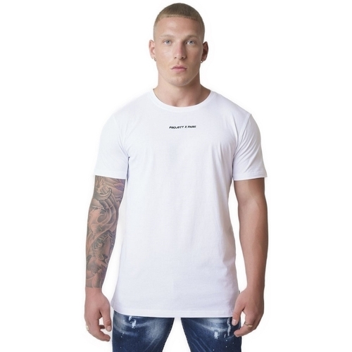 Υφασμάτινα Άνδρας T-shirts & Μπλούζες Project X Paris 2010138 Άσπρο
