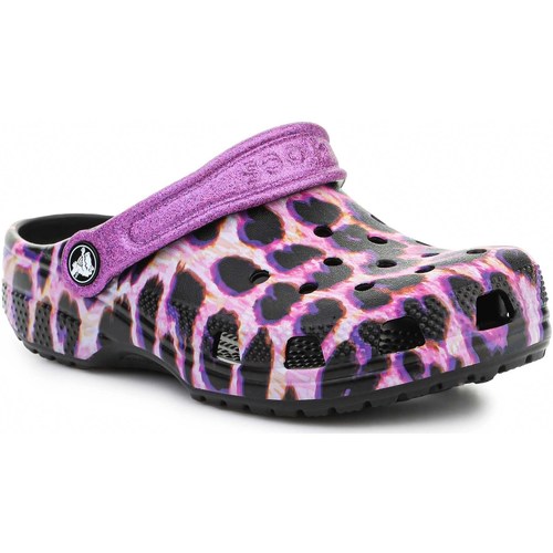 Παπούτσια Κορίτσι Σανδάλια / Πέδιλα Crocs Animal Print Clog Kids 207600-83G Multicolour