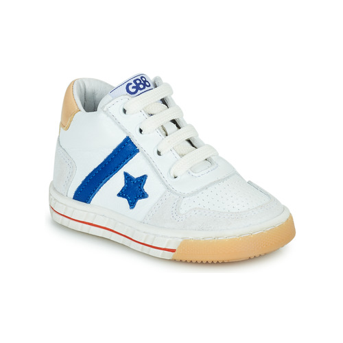Παπούτσια Αγόρι Ψηλά Sneakers GBB XAVI Άσπρο