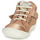 Παπούτσια Κορίτσι Ψηλά Sneakers GBB AURELIA Ροζ