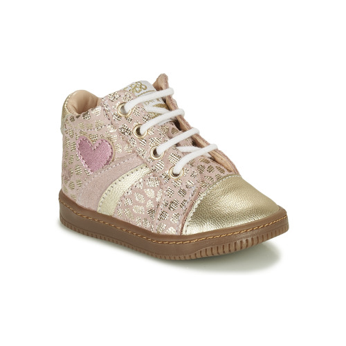 Παπούτσια Κορίτσι Ψηλά Sneakers GBB BETTINA Ροζ