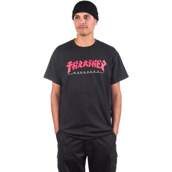 Υφασμάτινα Άνδρας T-shirt με κοντά μανίκια Thrasher  Black