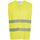 Υφασμάτινα Άνδρας Γιλέκα κοστουμιού Sols SECURE PRO - CHALECO TRABAJO Yellow