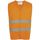 Υφασμάτινα Άνδρας Γιλέκα κοστουμιού Sols SECURE PRO - CHALECO TRABAJO Orange