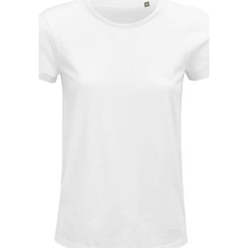 Υφασμάτινα Γυναίκα T-shirts & Μπλούζες Sols CRUSADER WOMEN Άσπρο