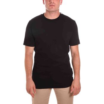 Υφασμάτινα Άνδρας T-shirts & Μπλούζες Gazzarini TE68G Black