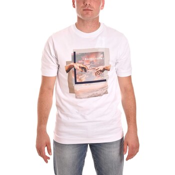 Υφασμάτινα Άνδρας T-shirts & Μπλούζες Gazzarini TE55G Άσπρο