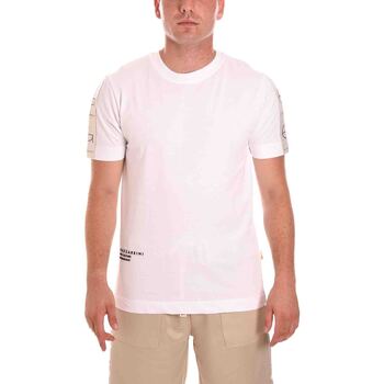 Υφασμάτινα Άνδρας T-shirts & Μπλούζες Gazzarini TE53G Άσπρο