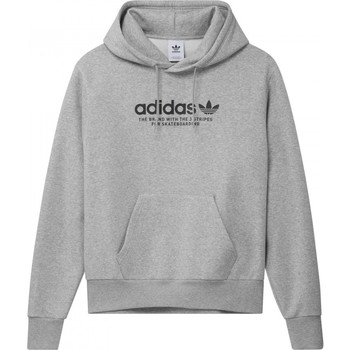 Υφασμάτινα Φούτερ adidas Originals 4.0 logo hoodie Grey