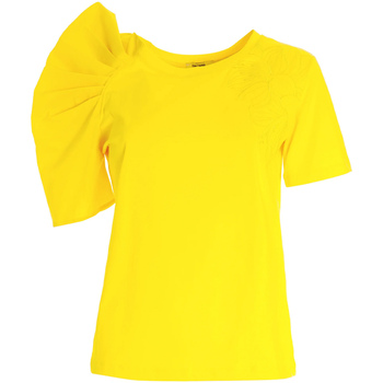 Υφασμάτινα Γυναίκα T-shirts & Μπλούζες Fracomina FR22ST3017J401E5 Yellow