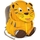 Τσάντες Παιδί Σακίδια πλάτης Affenzahn Theo Tiger Large Friend Backpack Yellow