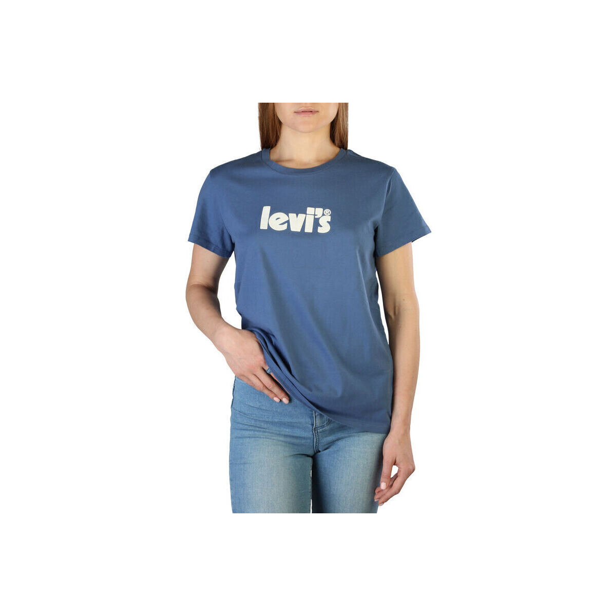 Υφασμάτινα Γυναίκα Μπλούζες Levi's - 17369_the-perfect Μπλέ