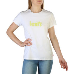 Υφασμάτινα Γυναίκα Μπλούζες Levi's - 17369_the-perfect Άσπρο