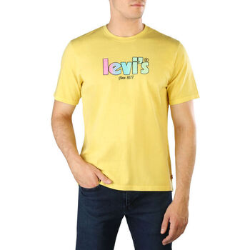 Υφασμάτινα Άνδρας Μπλουζάκια με μακριά μανίκια Levi's - 16143 Yellow