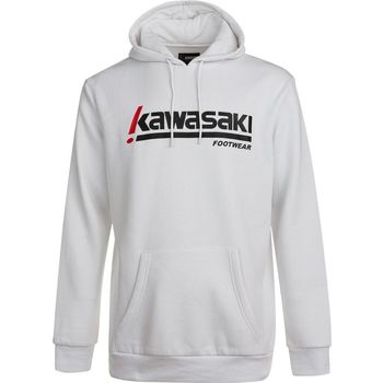 Υφασμάτινα Άνδρας Φούτερ Kawasaki Killa Unisex Hooded Sweatshirt Άσπρο