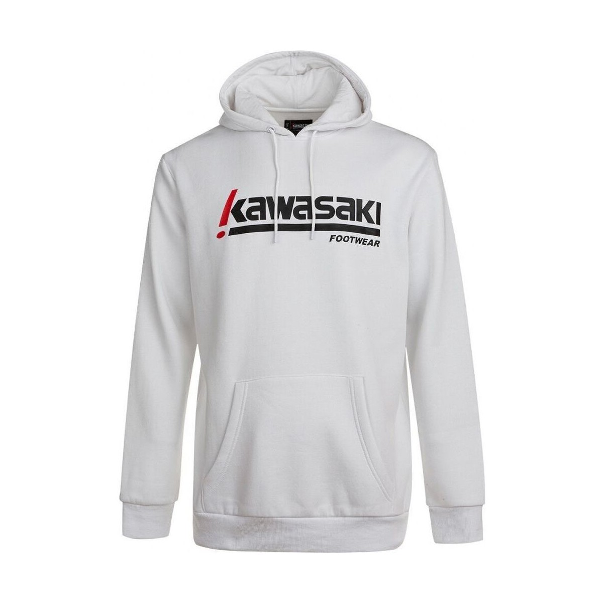 Υφασμάτινα Άνδρας Φούτερ Kawasaki Killa Unisex Hooded Sweatshirt K202153 1002 White Άσπρο