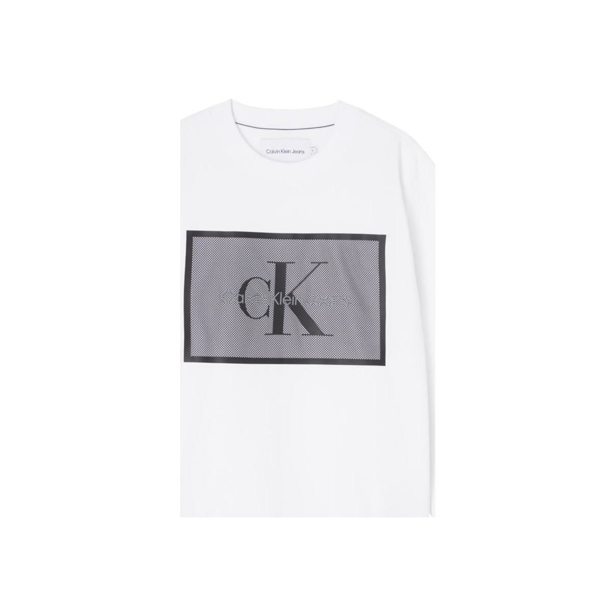 Υφασμάτινα Άνδρας Φούτερ Calvin Klein Jeans  Άσπρο