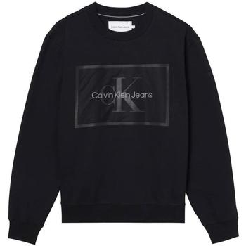 Υφασμάτινα Άνδρας Φούτερ Calvin Klein Jeans  Black