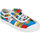 Παπούτσια Παιδί Sneakers Kawasaki Cartoon Kids Shoe W/Elastic K202585 2084 Strong Blue Multicolour