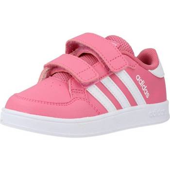 Παπούτσια Κορίτσι Χαμηλά Sneakers adidas Originals BREAKNET CF I Ροζ