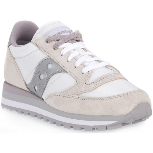 Παπούτσια Γυναίκα Sneakers Saucony 16 JAZZ TRIPLE WHITE SILVER Άσπρο