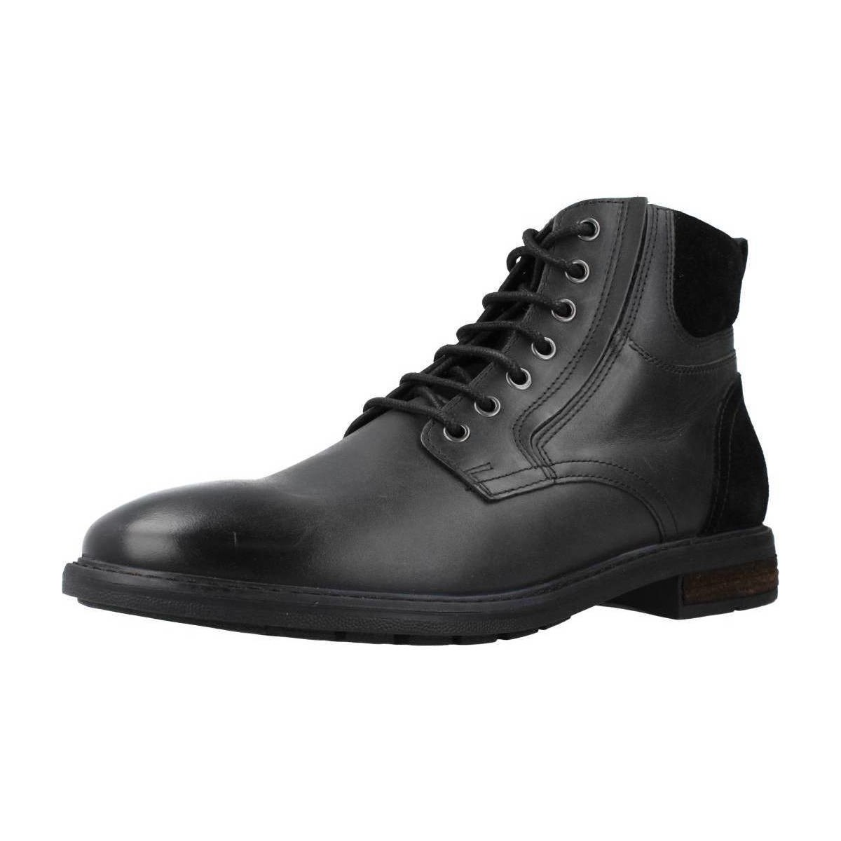 Παπούτσια Άνδρας Μπότες Geox U VIGGIANO E Black