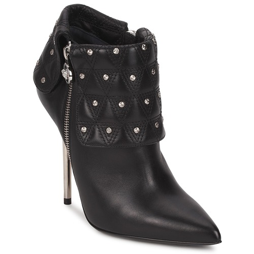 Παπούτσια Γυναίκα Μποτίνια Versace DSL894P Black