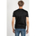 Υφασμάτινα Άνδρας T-shirt με κοντά μανίκια Les Hommes LLT202-717P | Round Neck T-Shirt Black