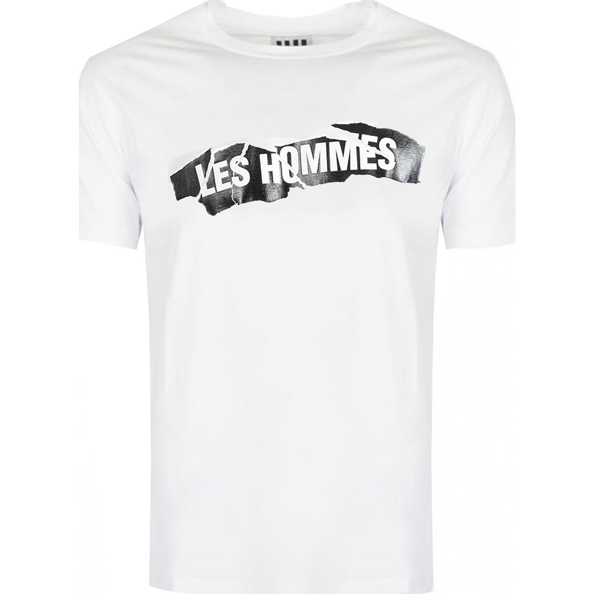 T-shirt με κοντά μανίκια Les Hommes –