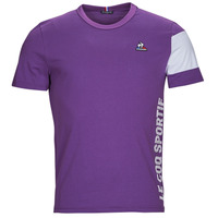 Υφασμάτινα Άνδρας T-shirt με κοντά μανίκια Le Coq Sportif BAT Tee SS N°2 M Violet