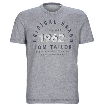 Υφασμάτινα Άνδρας T-shirt με κοντά μανίκια Tom Tailor 1035549 Grey